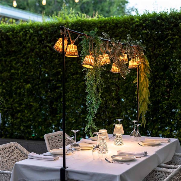 New Garden supporto per ghirl. nero