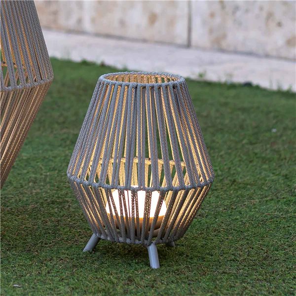 New Garden  Conta 30 batteria ricaricabile grigio taupe