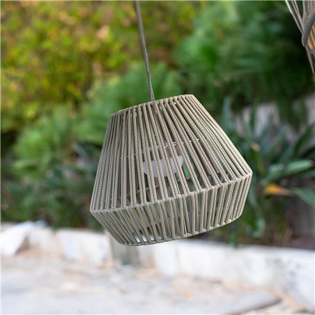 New Garden  Conta batteria ricaricabile sospens. grigio t.