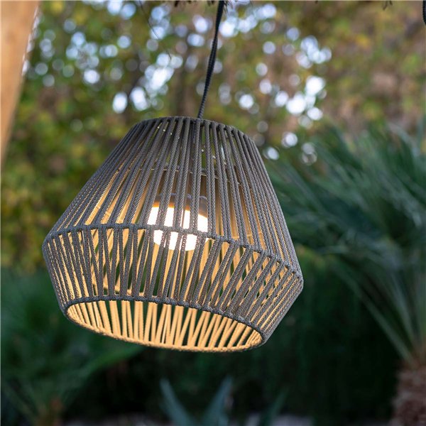 New Garden  Conta batteria ricaricabile sospens. grigio t.