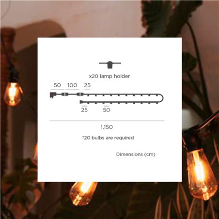 New Garden ALLEGRA 220V GARLAND