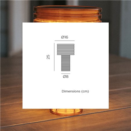 New Garden AMBAR SOLAR lampada da tavolo