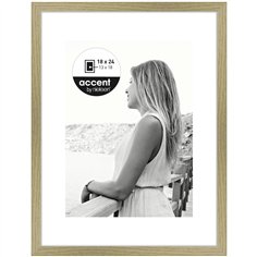 Nielsen Aura quercia 18x24 legno incl. Passepartout 1134002