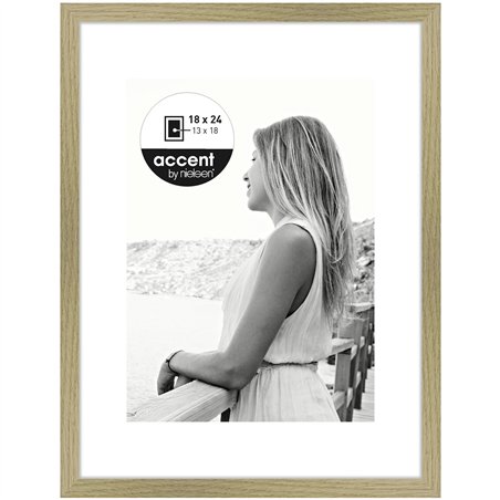 Nielsen Aura quercia 18x24 legno incl. Passepartout 1134002