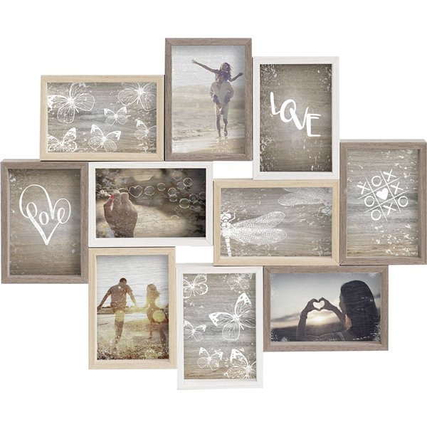 Nielsen Collage Mixed Colours 10 10x10x15 legno Galerie 8999345