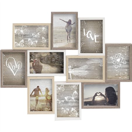 Nielsen Collage Mixed Colours 10 10x10x15 legno Galerie 8999345