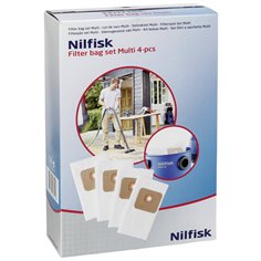 Nilfisk sacchetti filtri per Multi 4 pezzi