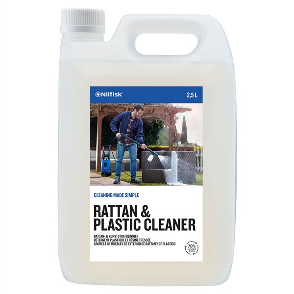 Nilfisk detergente rattan e plastica 2,5 l.