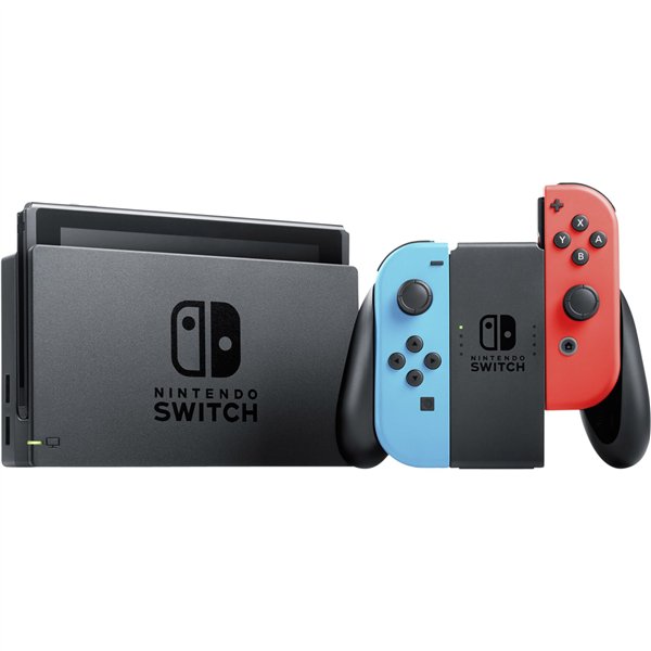 Nintendo Switch rosso-neon / blu-neon (nuovo modello 2022)