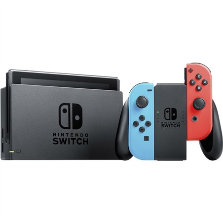Nintendo Switch rosso-neon / blu-neon (nuovo modello 2022)
