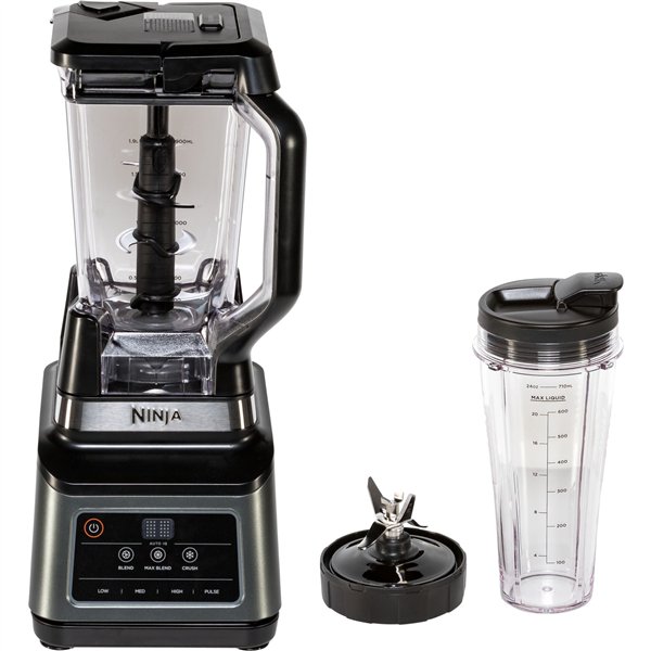Ninja BN750EU 2-in-1 Frullatore nero/argento