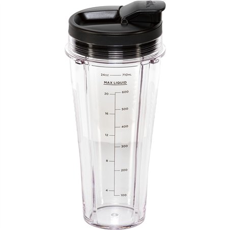 Ninja BN750EU 2-in-1 Frullatore nero/argento