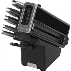 NINJA StaySharp black Knife Block with Sharpener
