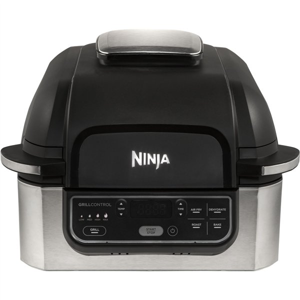 Ninja AG301EU Heißluftfritteuse schwarz/silber
