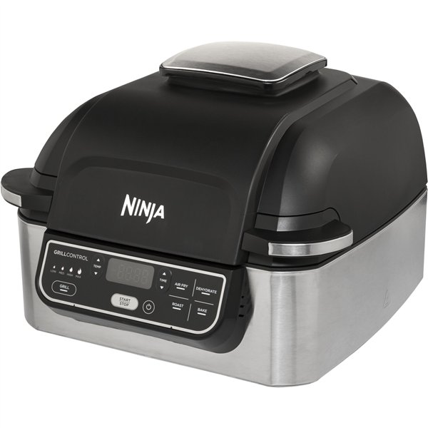 Ninja AG301EU Heißluftfritteuse schwarz/silber