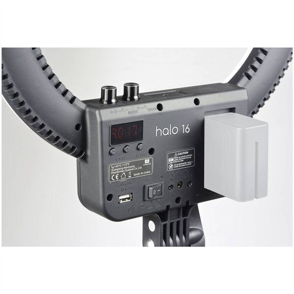 Nanlite halo 16 portrait luce ad anello