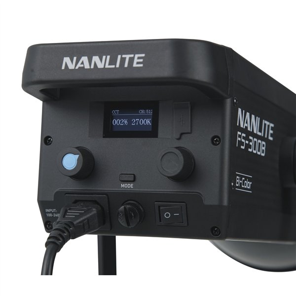 Nanlite FS-300B Bi-Color riflettore da studio
