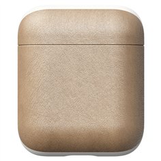 Nomad Airpod custodia Natural pelle