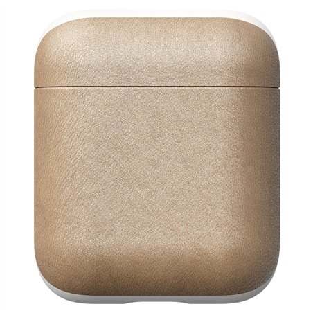 Nomad Airpod custodia Natural pelle