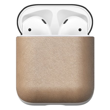 Nomad Airpod custodia Natural pelle