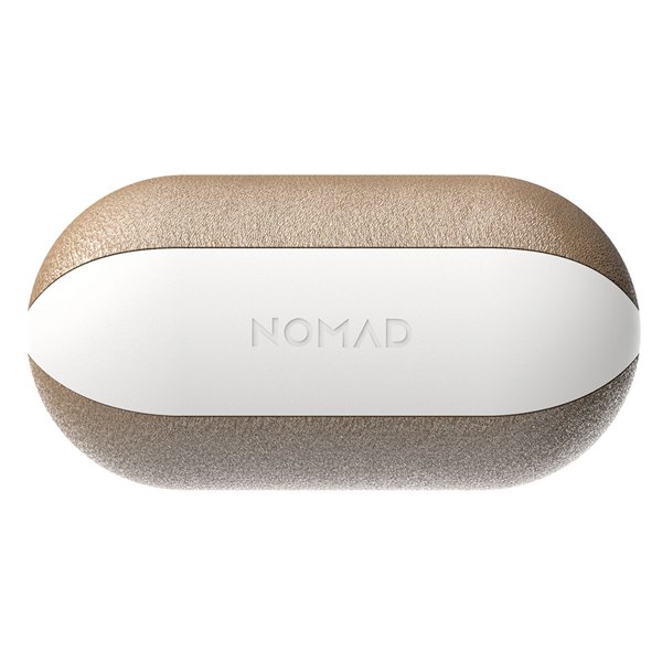 Nomad Airpod custodia Natural pelle