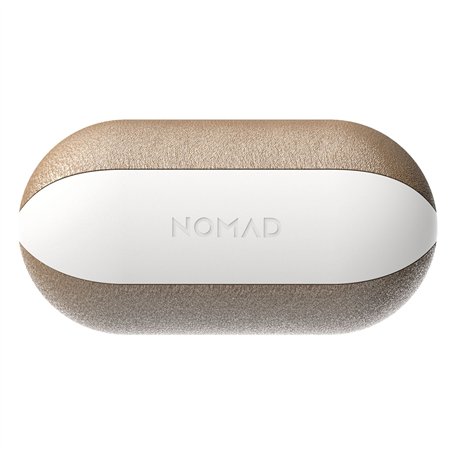 Nomad Airpod custodia Natural pelle