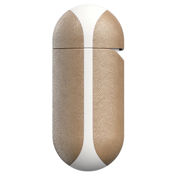 Nomad Airpod custodia Natural pelle