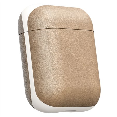 Nomad Airpod custodia Natural pelle