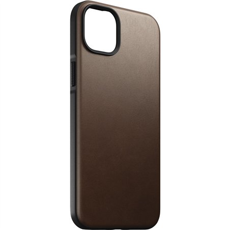 Nomad Modern custodia pelle iPhone 14 Plus Rustic Brown