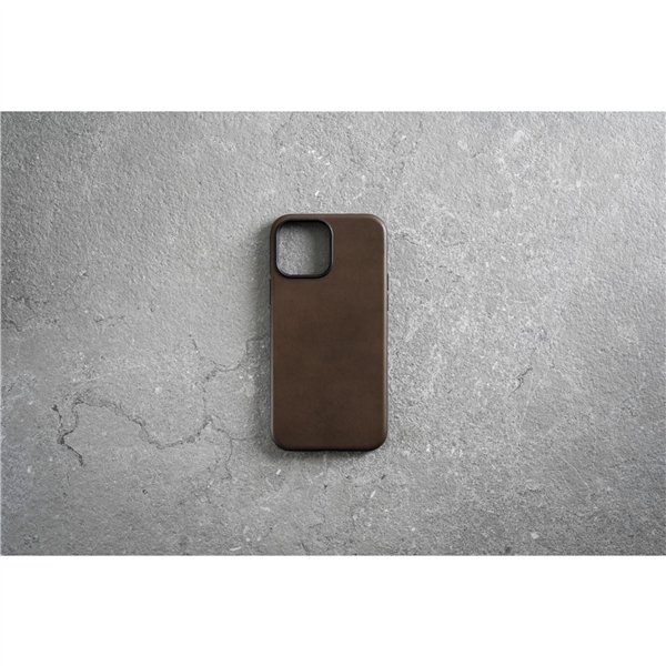 Nomad Modern custodia pelle iPhone 14 Plus Rustic Brown