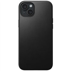 Nomad Modern custodia pelle iPhone 15 Plus nero