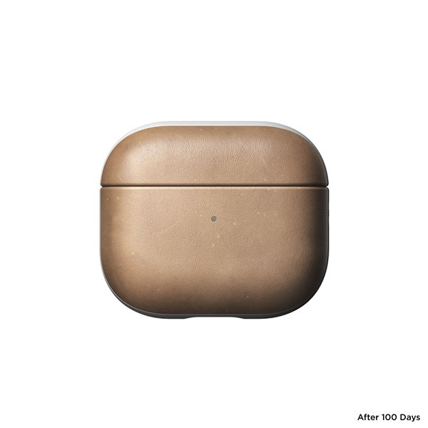 Nomad Airpods V3 Case Natural Leather