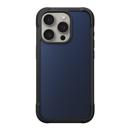 Nomad custodia ruvida iPhone 15 Pro Atlantic Blue