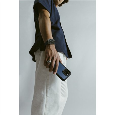 Nomad custodia ruvida iPhone 15 Pro Atlantic Blue