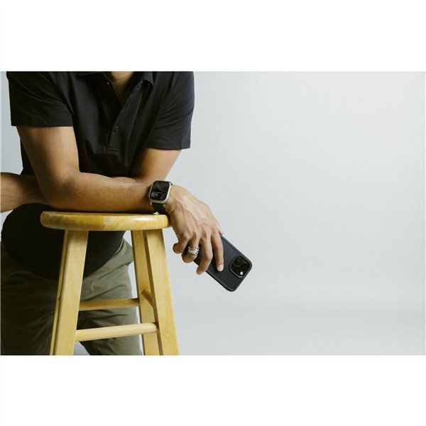 Nomad custodia ruvida iPhone 15 Pro Shadow