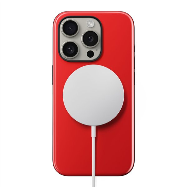 Nomad Sport Case iPhone 15 Pro Night Watch Red