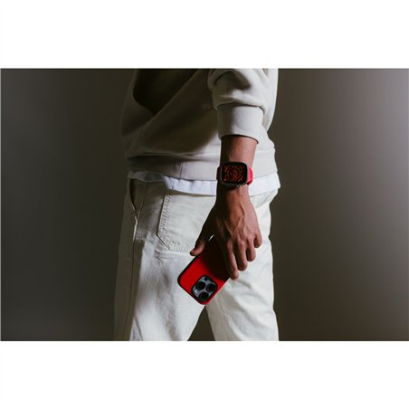 Nomad Sport Case iPhone 15 Pro Night Watch Red