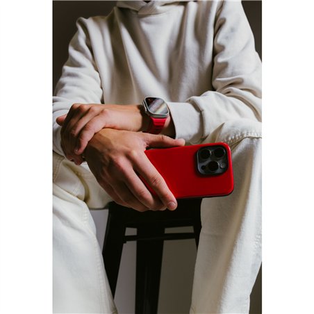 Nomad Sport Case iPhone 15 Pro Night Watch Red