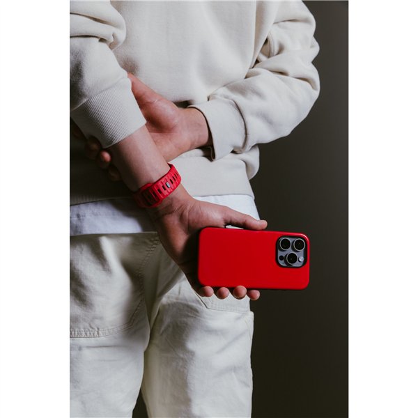 Nomad Sport Case iPhone 15 Pro Night Watch Red