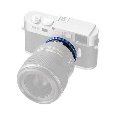 Novoflex adatt. Nikon FD obiettivo a Leica M camera