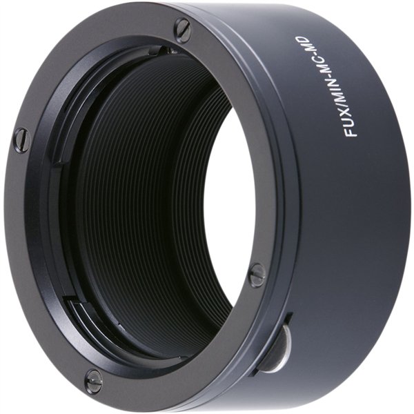 Novoflex adatt. Minolta MD MC obiettivo a Fuji X PRO camera