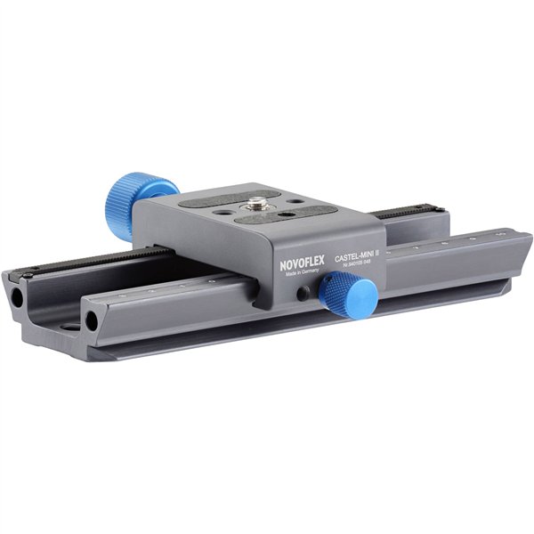Novoflex CASTEL-MINI II slitta messa a fuoco