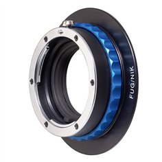 Novoflex adatt. Nikon obiettivo a Fuji G-Mount camera