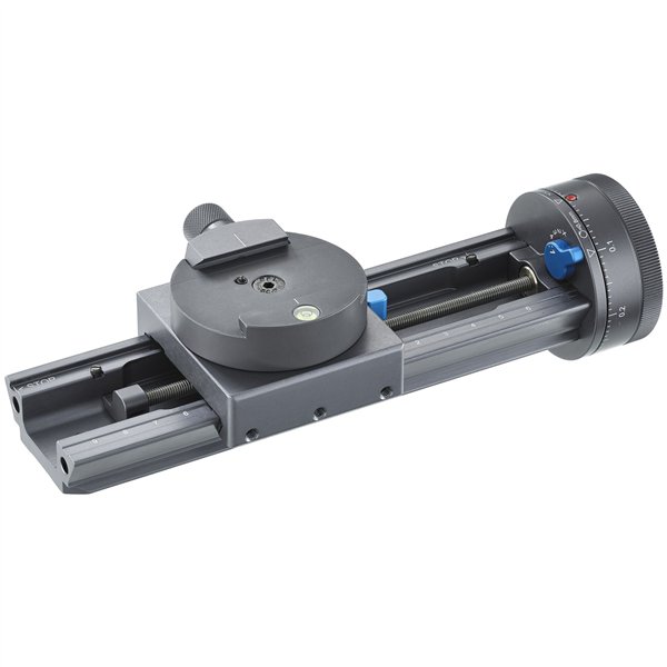 Novoflex Castel M slitta messa a fuoco con rot.