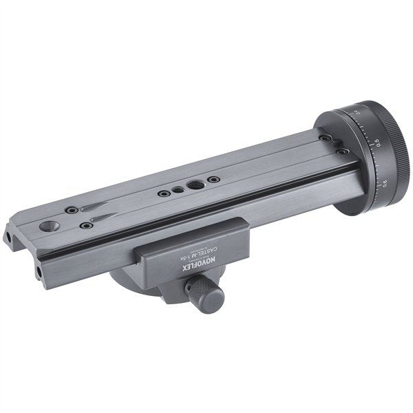 Novoflex Castel M slitta messa a fuoco con rot.