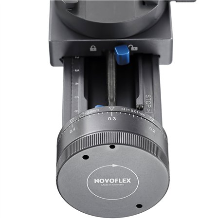 Novoflex Castel M slitta messa a fuoco con rot.