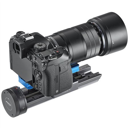 Novoflex Castel M slitta messa a fuoco con rot.