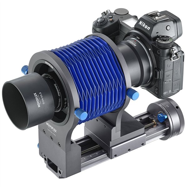 Novoflex Castel M slitta messa a fuoco con rot.