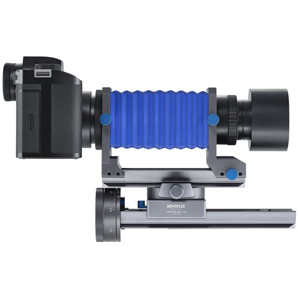 Novoflex Castel M slitta messa a fuoco con rot.