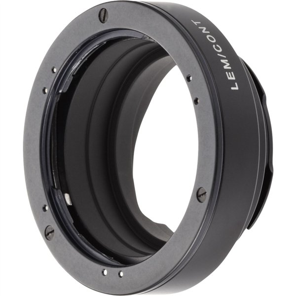 Novoflex adatt. Contax Yashica obiettivo a Leica M camera